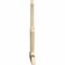 Ekena Millwork Saratoga Rough Sawn Timber Gable Bracket, Douglas Fir, 60"W x 38"H x 2"D x 4"F, 15/12 Pitch GBW060X38X0204SAR00RDF - alternate 2